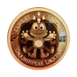 Geocoin Groundspeak Lackeys